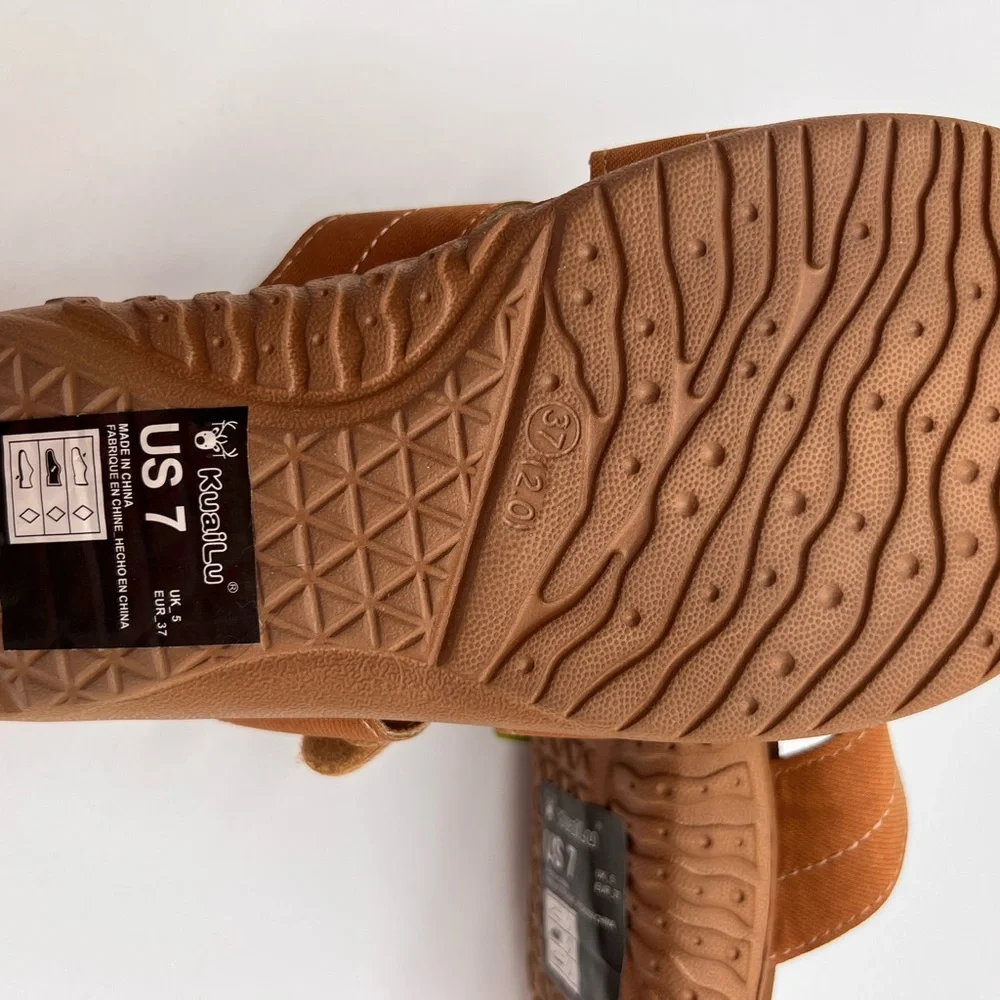 Kuailu Women’s Size 7 Sandals - Picture 5 of 6